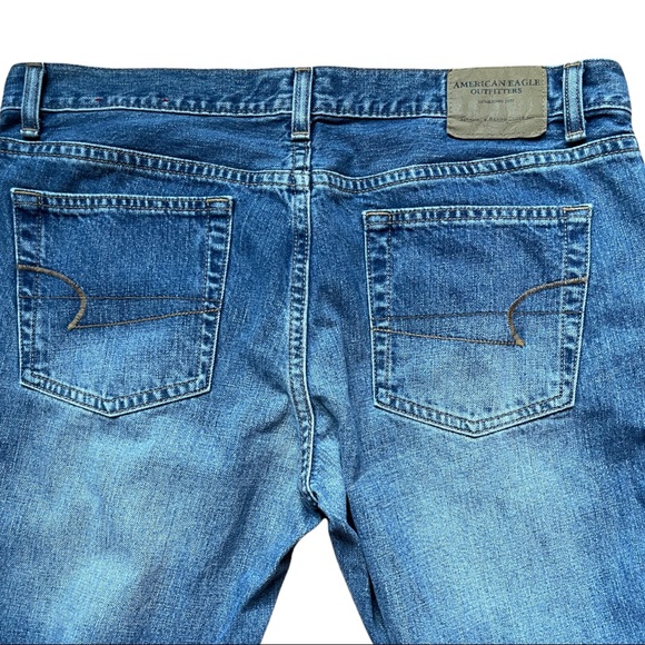 America Eagle Outfitters, flattering bootcut jeans, size 12 - Picture 5 of 8